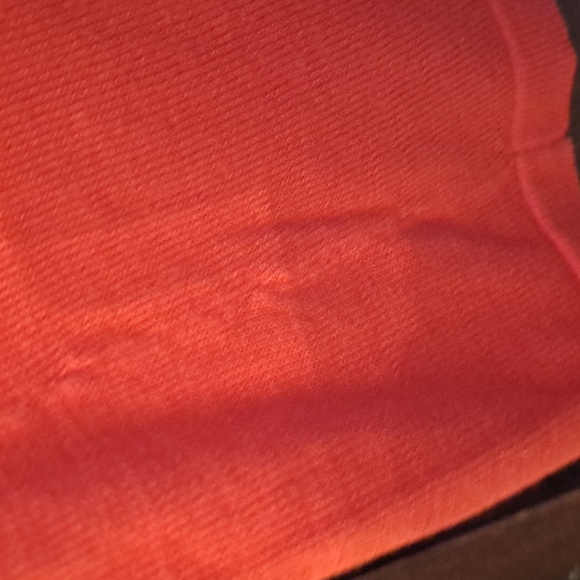 Antonio Melani woman's size small orange silk/cotton blend sleeveless blouse - Picture 4 of 5